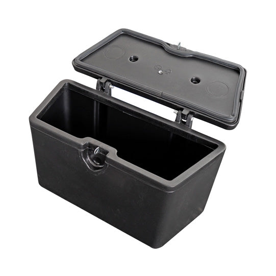 Suer Maxibox, polyethylene, black, disc lock