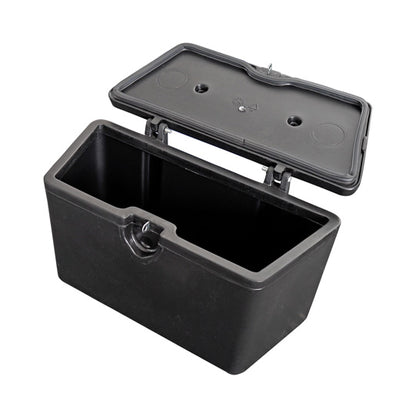 Suer Maxibox, polyethylene, black, disc lock
