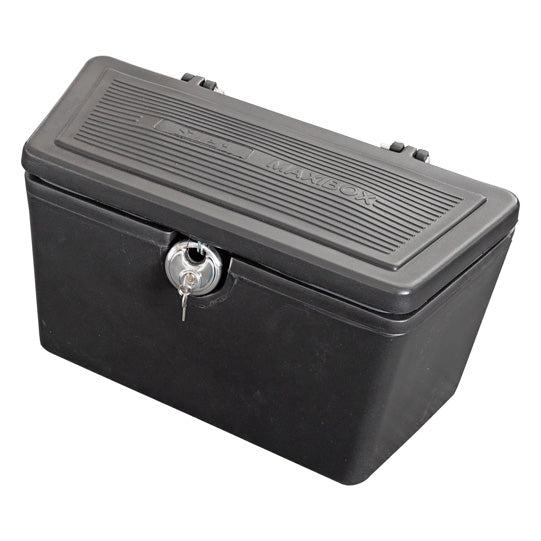 Suer Maxibox, polyethylene, black, disc lock
