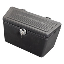 Suer Maxibox, polyethylene, black, disc lock
