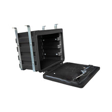 Tool box XDM/HB12, PE, 660 × 500 × 460 mm, retaining bracket