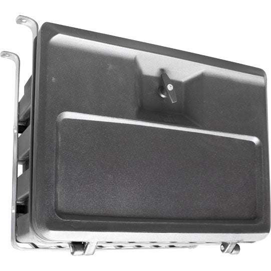 Tool box XDM/HB12, PE, 660 × 500 × 460 mm, retaining bracket