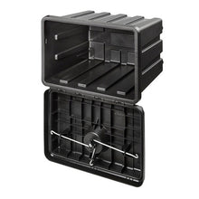 Nova 50 tool box, PP, black, 500 × 350 × 400 mm