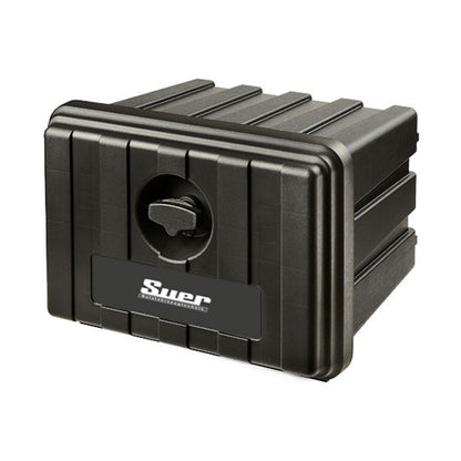 Nova 50 tool box, PP, black, 500 × 350 × 400 mm