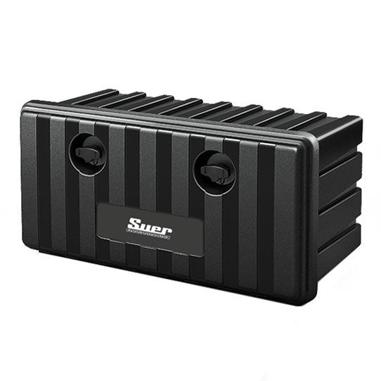 Nova 100 tool box, PP, black, 1000 × 500 × 500 mm