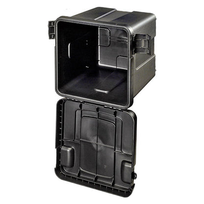 Mini tool box, PP, black, 350 × 350 × 350 mm