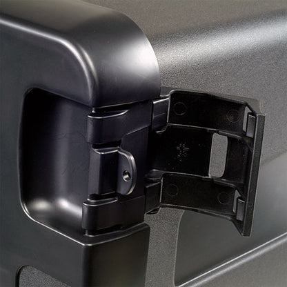 Mini tool box, PP, black, 350 × 350 × 350 mm