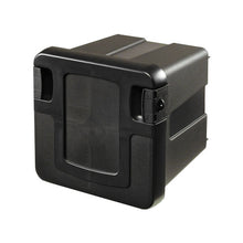 Mini tool box, PP, black, 350 × 350 × 350 mm