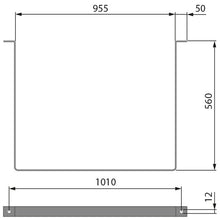 Bracket set for toolbox WK-FS 80, galvanized