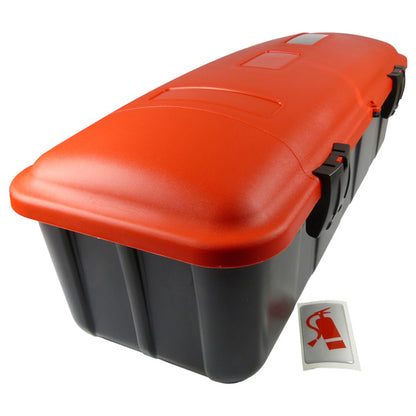Fire extinguisher box 9/12 kg, plastic
