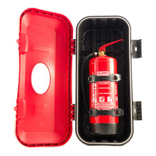 Suer fire extinguisher set, box + fire extinguisher 6 kg