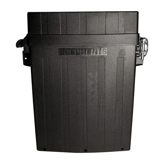 Document pouch, injection moulded ver., 270 x 360 mm, black