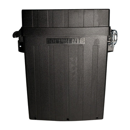 Document pouch, injection moulded ver., 270 x 360 mm, black