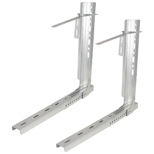 Tool box bracket set (2 pcs), adjustable, 3mm Magnelis, 698x800