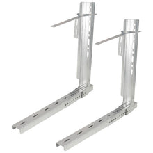 Tool box bracket set (2 pcs), adjustable, 3mm Magnelis, 698x800