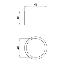 Drawbar eye bush Outer Ø 48.0 mm, closed