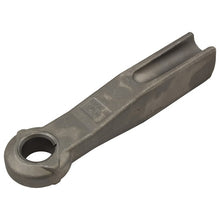 Drawbar eye f. heavy loads 75 x 80 mm, w/ profiled shaft