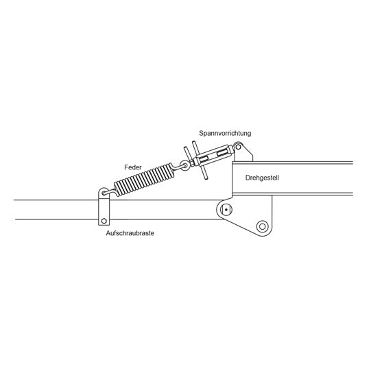 Spare spring, loose, height adjustment device accessory