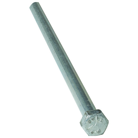 Tie rod M12, 1015 mm, thread 415 mm, galvanised