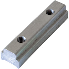 Threaded rail, 40 mm, aluminum, raw, alloy EN AW-6005A T6