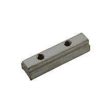 Threaded rail 40 mm, aluminum, raw