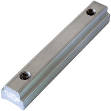 Threaded rail, 75 mm, aluminum, raw, alloy EN AW-6005A T6