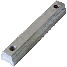 Threaded rail, 85 mm, aluminum, raw, alloy EN AW-6005A T6