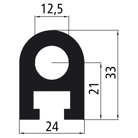 Suer hinge bearing, aluminum raw