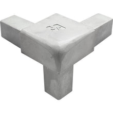 Anslutningshörn för aluminiumprofiler 621119 och 621313, rostfritt stål