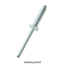 Blindnit OPTO 4 x 12 mm, platt huvud, klämma 2,5-6,5 mm