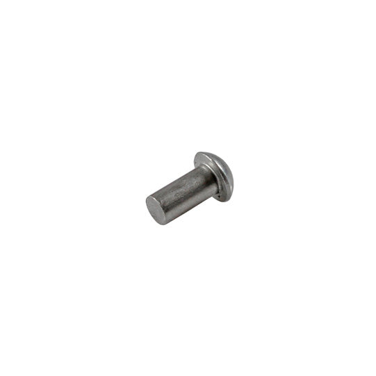 Solid rivet 5x10 mm, half-round head, aluminum, DIN 660
