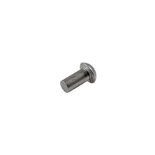 Solid rivet 5x10 mm, half-round head, aluminum, DIN 660