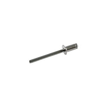 Blind rivet 5x10 mm, countersunk head, aluminium/stl., clamp 4.