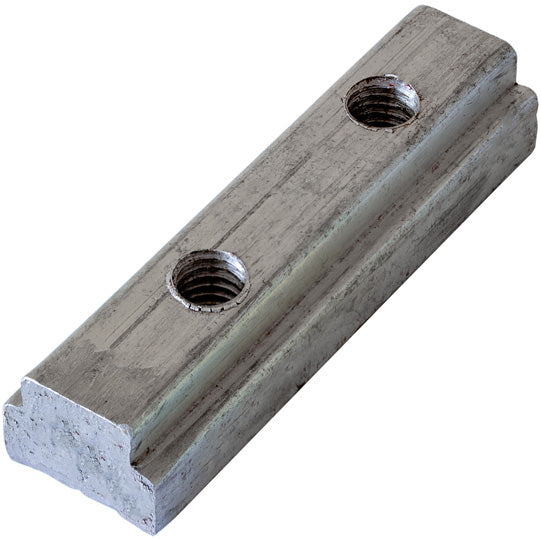 Threaded rail, 30 mm, aluminum, raw, alloy EN AW-6005A T6