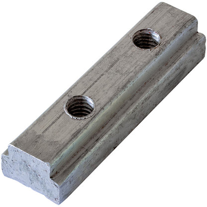 Threaded rail, 30 mm, aluminum, raw, alloy EN AW-6005A T6