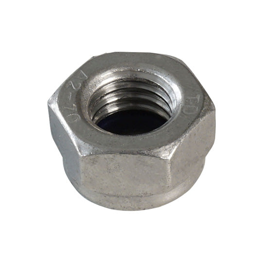 Sexkantsmutter M12, DIN 985, A2