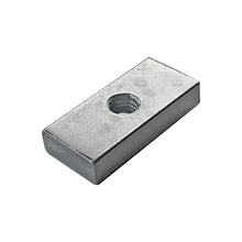 Side guard profile T-slot nut, 40x18x8 mm, thread M8x1.25, for 591160