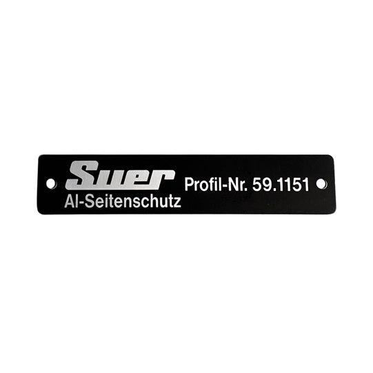 Type plate f. side impact protection 591151