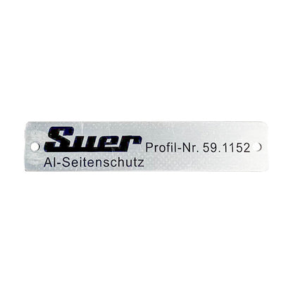 Type plate f. side impact protection 591152