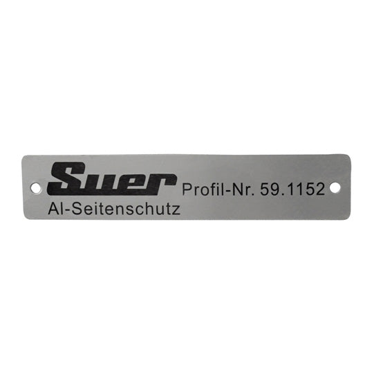 Type plate f. side impact protection 591152
