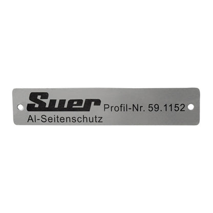 Type plate f. side impact protection 591152