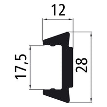 Clamping piece 50 mm f. lateral collision protection 591151