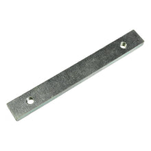 Steel insertion rail, galvanized