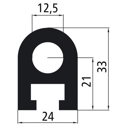 Long material for hinge 500111697, press finish