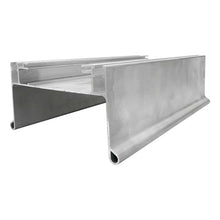 Aluminum lighting carrier, unmachined, bright pressed