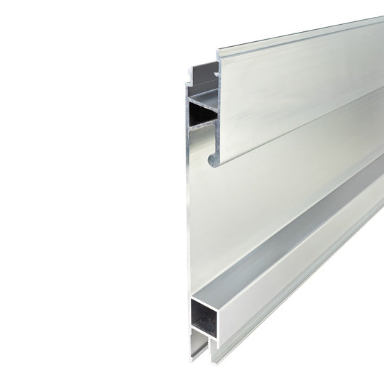Aluminium 25 mm SL, 200 mm centre section, tarpaulin tensioning