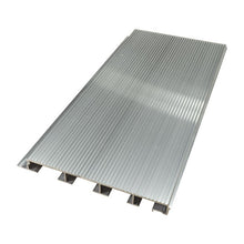 Aluminium floor profile 27 mm, corrugated, press-finished