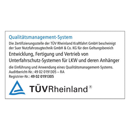 aluminum-Underride guard, unmachined, anodised