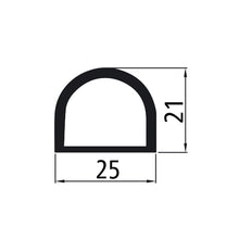 Aluminium cover tube f. tie rod, anodised