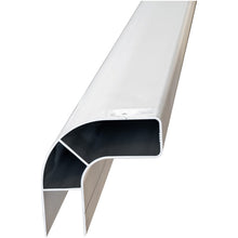 Aluminium edging f. side collision protection, anodised